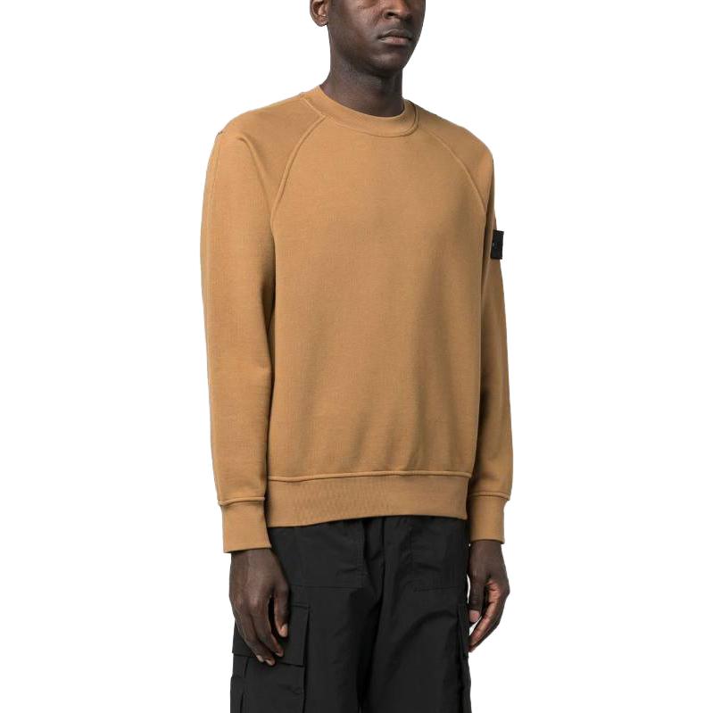 STONE ISLAND Shadow Project Crewneck Tan Men Tops 781960619-V0071