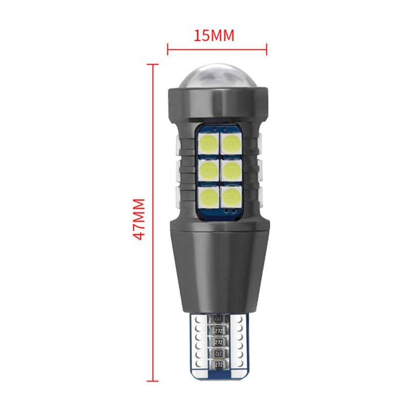 Pentru Hyundai Santa Fe2pcs CANbus White 27SMD LED Lumină de marșarier de rezervă pentru mașină