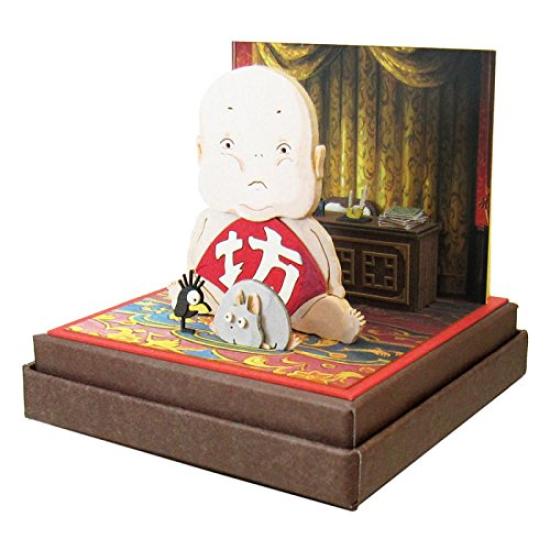 Sankei Studio Ghibli Mini Spirited Away Boh, Boh Mouse and Haedori Non-scale Paper Craft MP07-74