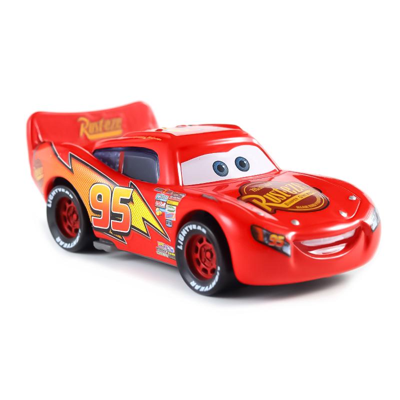 Disney Pixar Samochody Zygzak McQueen Jackson Sztorm Carla Veloso Stop 1:55 metalowych modeli samochodów Zabawka dla dzieci Prezent