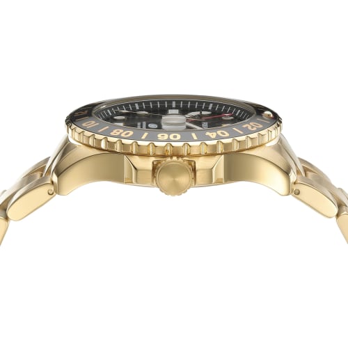 Fossil Men's Gold Watch, FOSSIL BLUE GMT FS5990