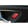 Car Inner Door Red Aluminum lock button Sticker Trim Fit For Benz GLE GLS 20-22