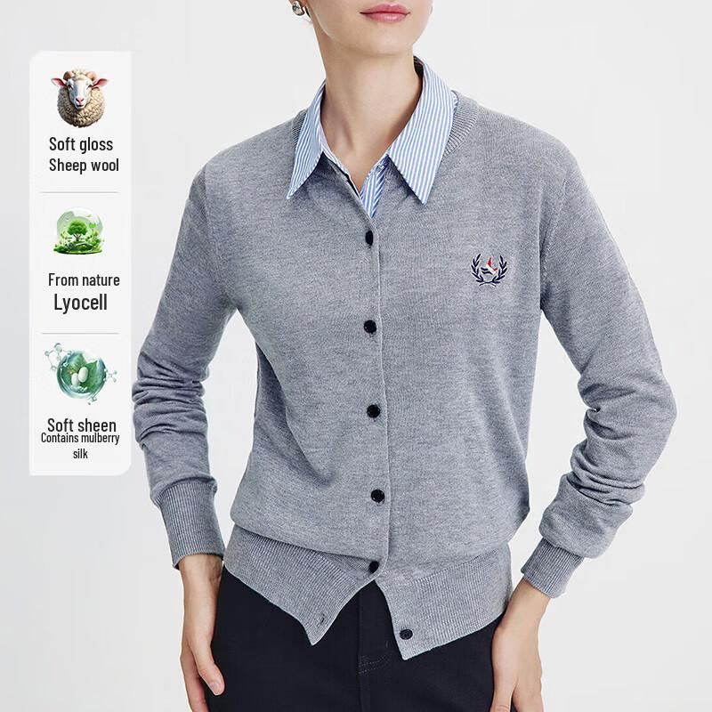 Navigare Women s Long Sleeve Cardigan Sweater L