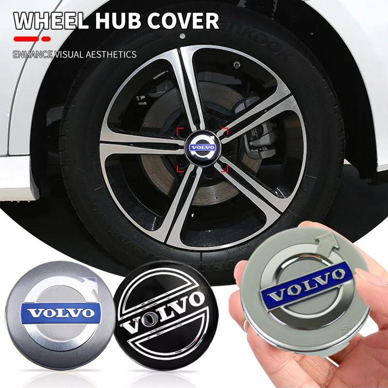 4PCS 63MM 65MM Car Wheel Center Cover Auto Emblem Hub Cap For Volvo XC90 V90 V60 XC60 V40 S80 S60 S90 C40 XC40 V70 XC70 C30 C70