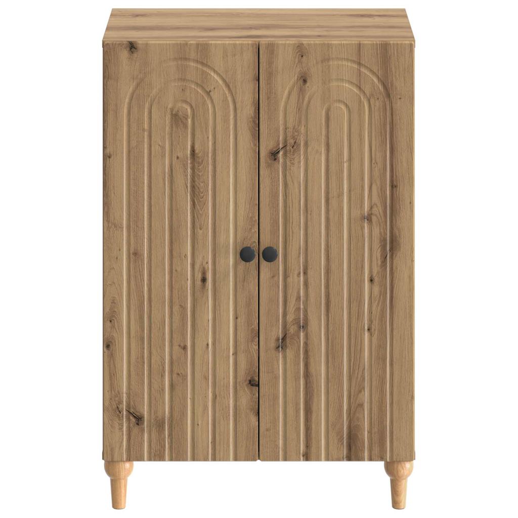 Shoe Cabinet ALKMAAR 59.5 X 39.5 X 90 Cm Engineered Wood