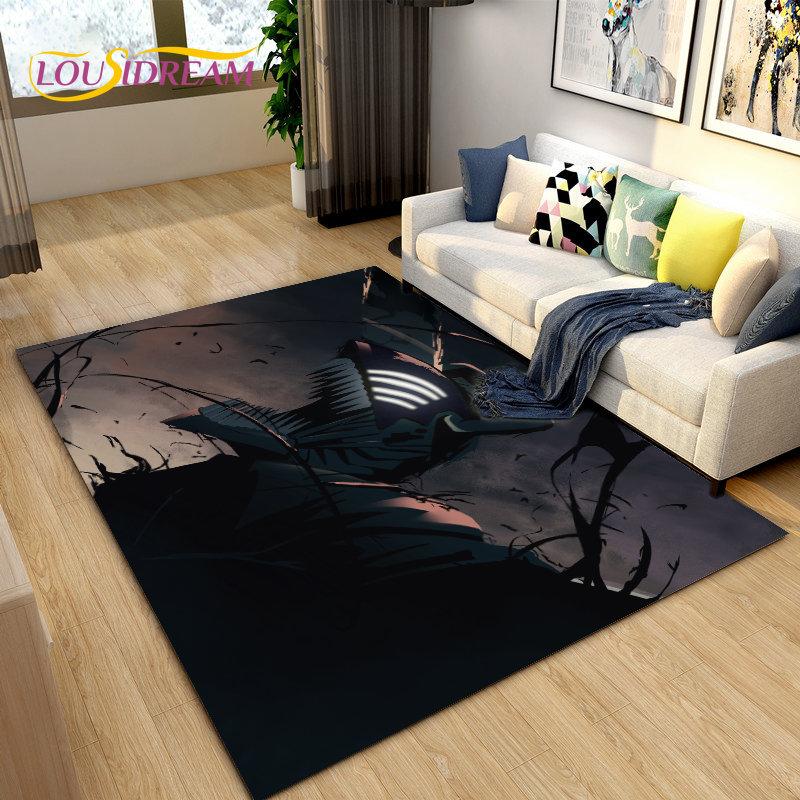 3D Anime Chainsaw Man Denji Cartoon Area Rug,Carpet Rug for Living Room Bedroom Sofa Doormat Decoration, Kids Non-slip Floor Mat