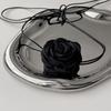 Lace Flower Necklace Vintage Romantic Ribbon Choker Chain Necklace Wedding Bohemian Lace Flower Collar Choker Jewelry