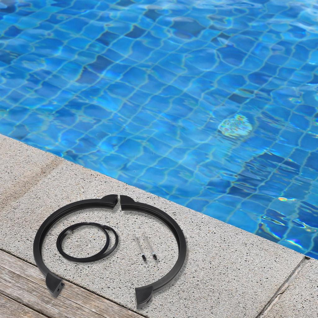 Filter Repair Clamp Collar Pool Maintenance Screw Length About 3.15 Inch Secure Seal For Filter Replacement Part