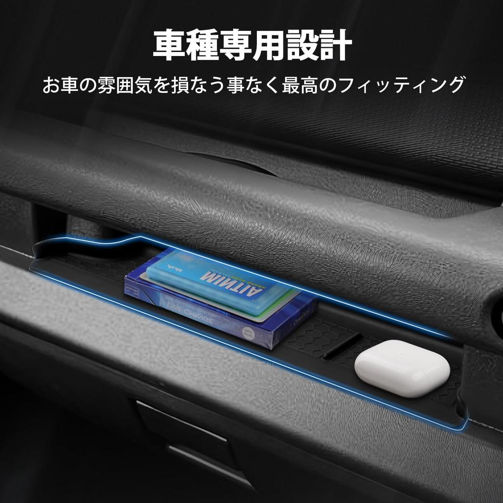 Auto Spec Suzuki Jimny Nomad JC74 Passenger Side Open Tray Jimny Sierra Rubber Instrument Panel Silicone Rubber Protective Interior Parts and