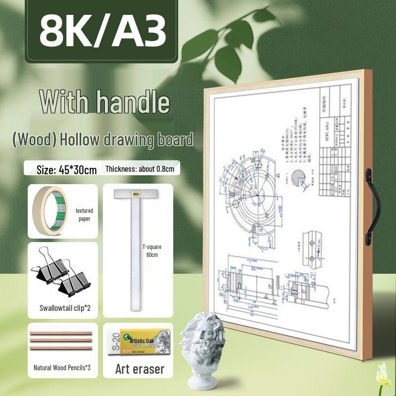 A1/A2/A3 Solid Drawing & Handwriting Board for Designers - Free Shipping