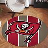 Tampa Bay Buccaneers (1) Round Office Rug Decorative Floor Rug for Office Bedroom Living Room and Home Space