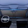 Upgraded Laser Plaid Car Windshield Sunshade Umbrella - Heat Insulation & Sun Protection
