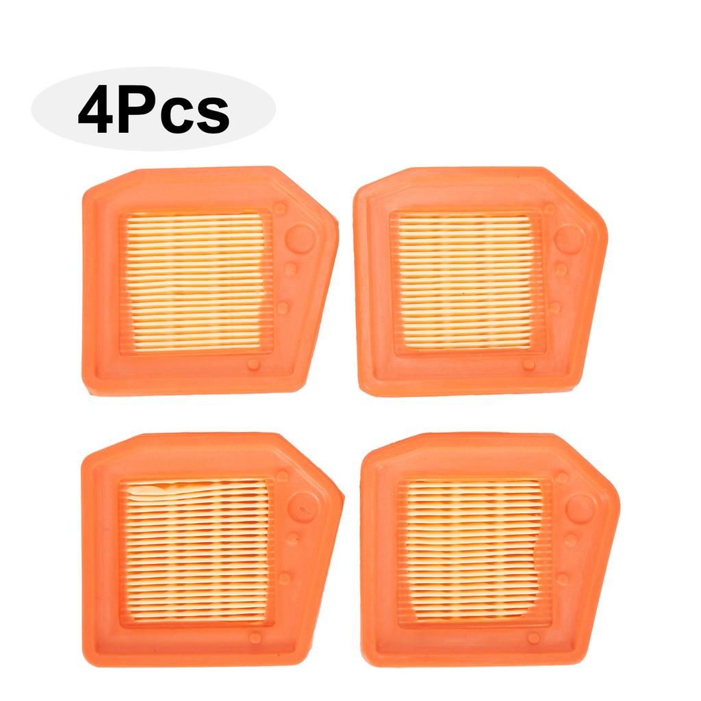 4 Air Filter Set for FS240R FS240CE FS360 FS410 FS460 F40R F40CE F60CE FS360CE FS460CEM FR460TCEM for Trimming Tools