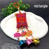 Chinese Style Snake Year Embroidered Scented Wind Chime Pendant for Home or Car