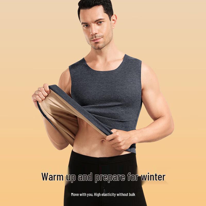 Yaya Men's 2-Pack Down Silk Thermal Vest