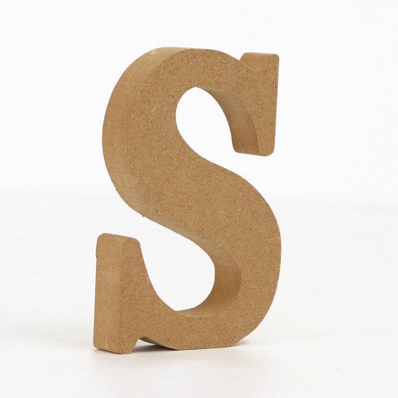 Freestanding DIY Wooden Letters & Numbers: Home, Wedding, and Photography Decor