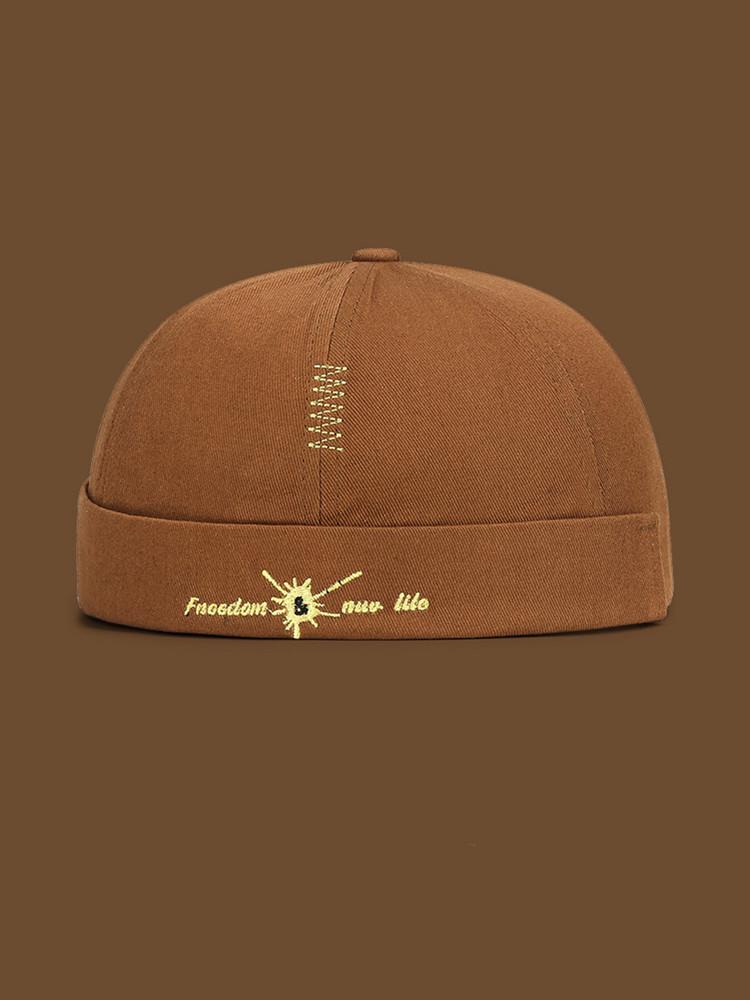 Personalized Letter Embroidery Farmer Hat - Unisex, Versatile, Trendy Hip-Hop Cap