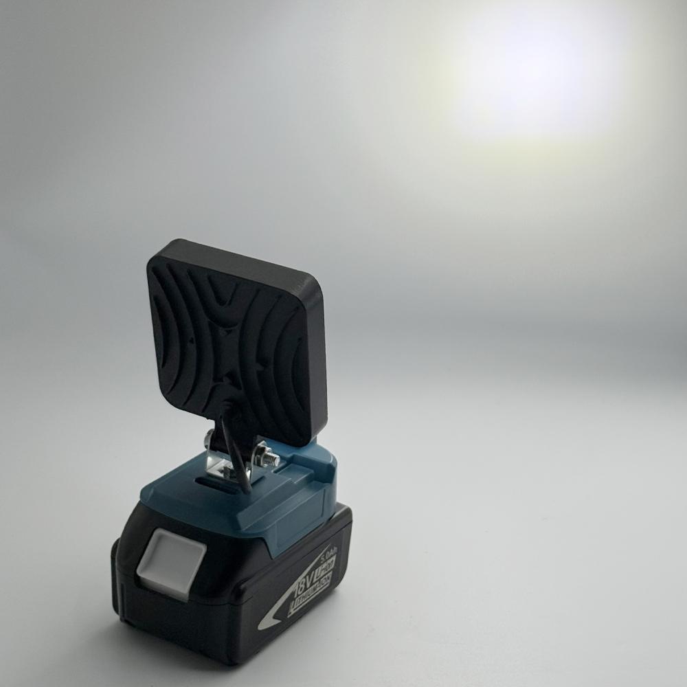 For Makita 14.4V-18V Li-ion Battery Lantern Outdoor Flashlight 3 Inch Cordless LED Work Light Camping Lamp Emergency Lighting