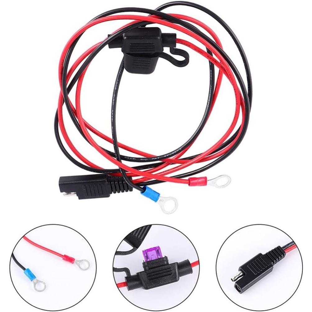 SAE кабель Разъемы аккумулятора Провод Клемма Кабель аккумулятора Удлинитель питания — фото 9