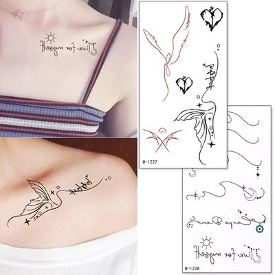 Cartoon Tattoo Sticker Cute Personality Temporary Tattoo Sticker Waterproof