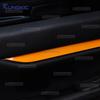 For Ford Ranger 2024 2025 LHD RHD Car Door Decor Panel Carbon fiber pattern Interior Accessories