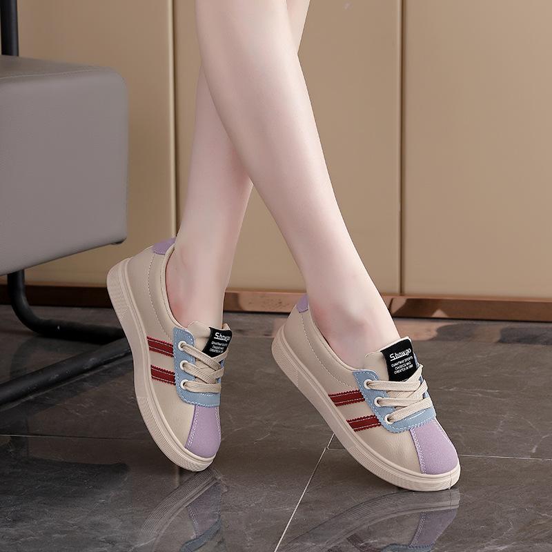 ins Korean version of little white shoes women's 2025 new breathable student low-top casual shoes versatile soft-soled women's shoes KT-271