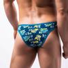 Men's Sexy Low-Rise Briefs Stylish Printed Comfort Underwear Breathable Body-Hugging Briefs