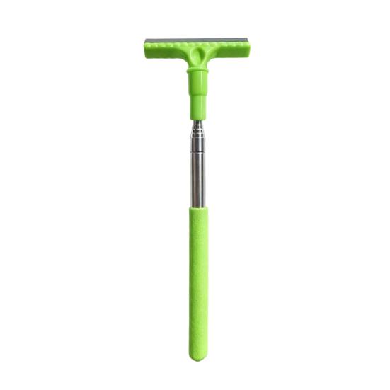 

Extendable Car Side Mirror Wiper Window Squeegee Multi-Function Glass Cleaner for Rain Dirt Portable Compact Essential Auto Cleaning Tool for Cars зелёный