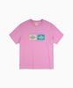 HELLO SUNRISE Geometric Fish Tee_Pink