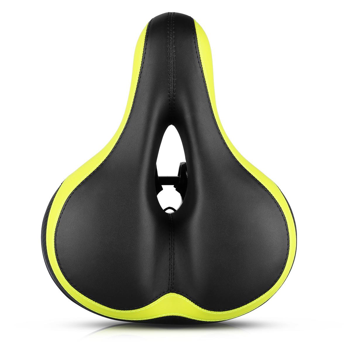 Cross Border YAFEE Reflective Big Butt Seat Cushion Bicycle Saddle Shock Absorber 260x210mm