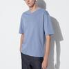 UNIQLO Airism Mesh Series Loose Fit V-Neck Short Sleeve T-Shirt Men tops Sky-Blue 469361-63