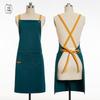 Unisex Waterproof Anti-Stain Kitchen Apron with H-Strap