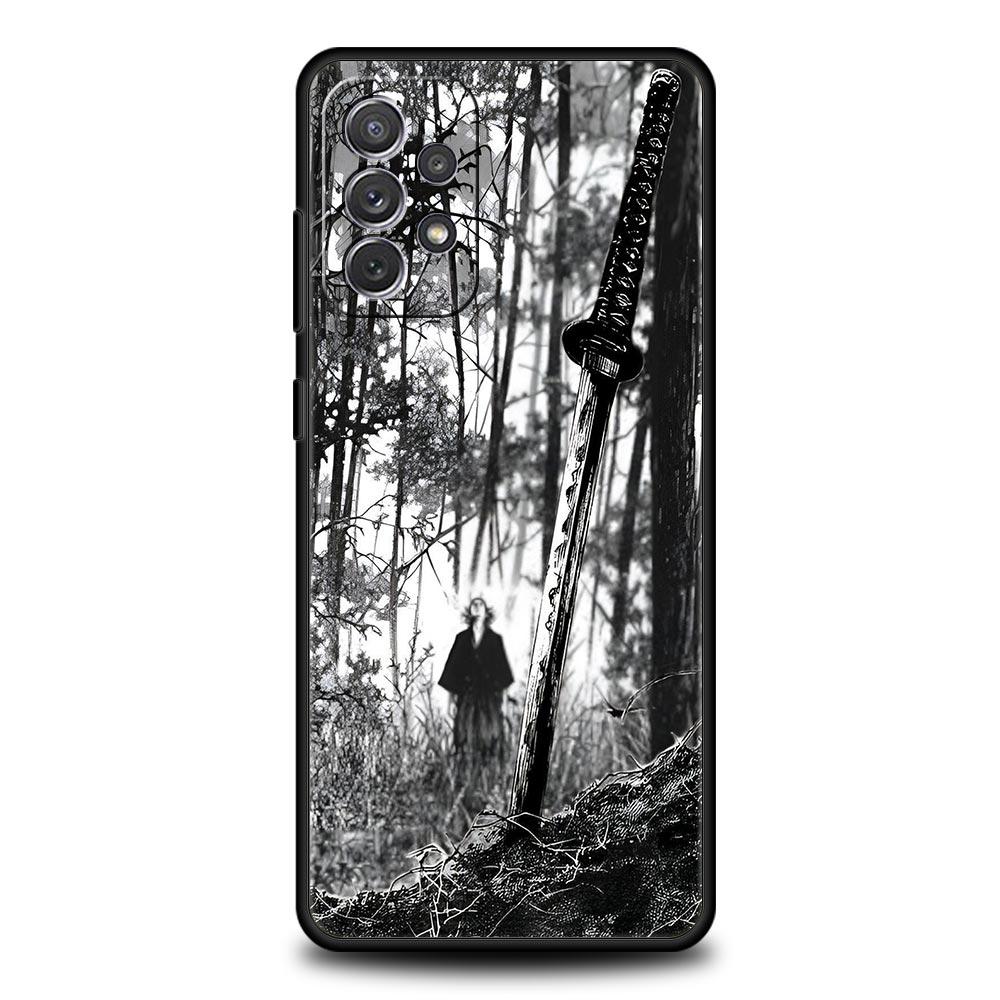 The Sword Creative Pattern Phone Case for Samsung Galaxy A55 A35 A17 A07 A15 A13 A25 A51 A71 A72 A73 A32 A52 A52S A41 Soft TPU