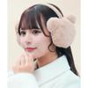 Japanische Süße und Niedliche Mädchen Pelzige Ohrenschützer kawaii einfarbig Vielseitiger Schal mit Schleife Winter Neu Warmes Zubehör Handschuhe