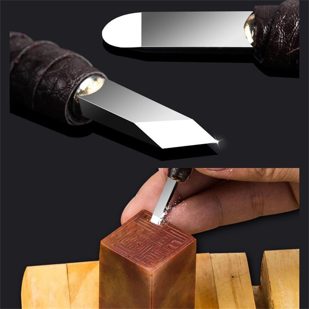 10pcs Carving Hand Tools Set Professional Tungsten Steel Carving Chisel-set Woodworking Carving Tool
