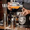 5 Stück Metall-Cocktailrührstäbchen Hochwertiger Edelstahl Geeignet zum Mischen von Kaffee und Getränken Ideal für Zuhause