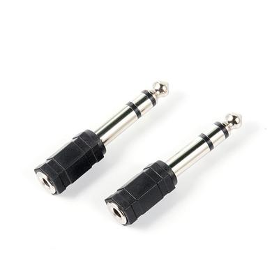 6,35-mm-Stecker auf 3,5-mm-Buchse Audioadapter für Mikrofon & Kopfhörer