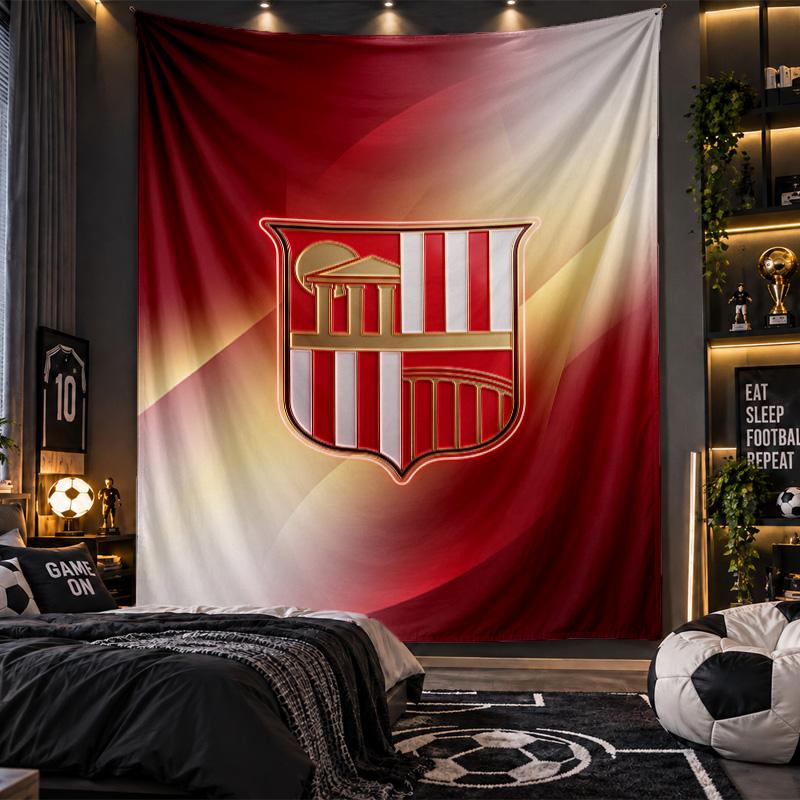 Wall Hanging Tapestry Sunderland Football Print Cloth for Living Room Bedroom Home Decor