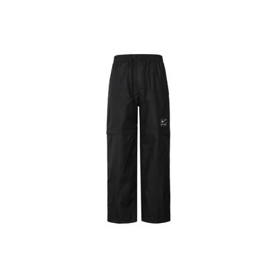 Calças de Pista X Stussy Storm-Fit (Dimensionamento Ásia) Unissex Preto Streetwear DO7171-010
