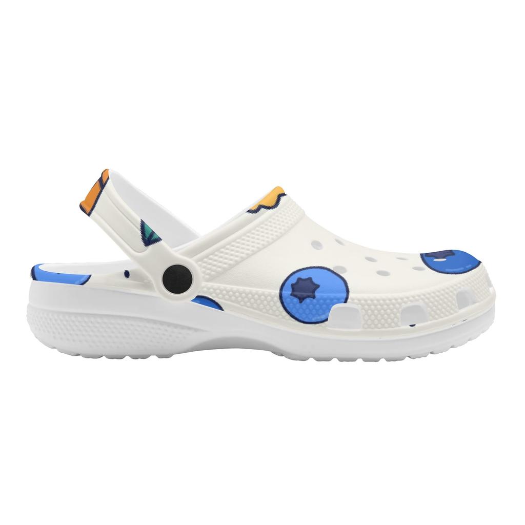 Allover Printed EVA Clogs for Women Men Soft Sole Lightweight Slip On Casual Footwear Soft Sole Summer Sandals Casual Daily Wear