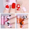 2pcs UV Gel Manicure Powder - Fuzzy Flocking Velvet Black White Red Nail Glitter