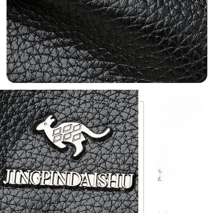 Lychee pattern leather crescent moon small bag single shoulder messenger women's bag