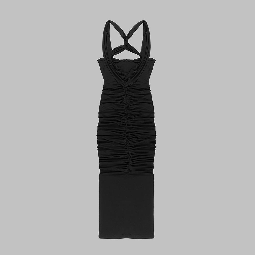 2025 European Bestselling Elegant Backless Slit Long Dress for Women