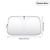 Car Front Window Sunshade Cover Sun Shade Windshield Visor Windscreen Folding Auto UV Protection Curtain Styling Accessories