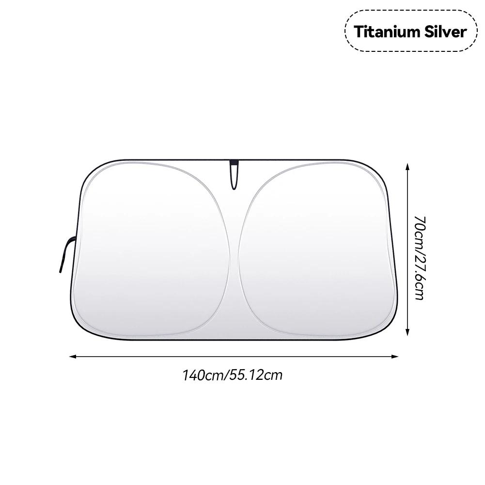 Car Front Window Sunshade Cover Sun Shade Windshield Visor Windscreen Folding Auto UV Protection Curtain Styling Accessories