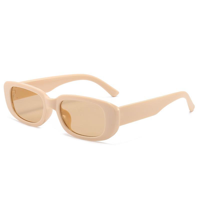 Retro Oval Women's Fashionable Anti-UV Sunglasses: Versatile European & American Small Frame