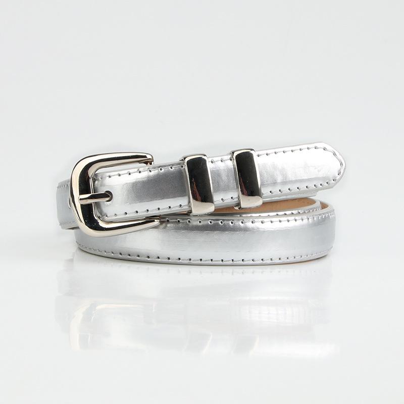 Korean-Style Women's Dopamine Decorative Belt - Simple, Stylish, and Versatile for Jeans