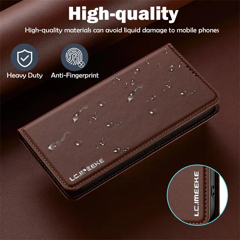 Magnetic Flip Leather Phone Case for Google Pixel 9 Pro XL 8 8A 7 7A Pixel9 Pixel8 Wallet Card Back Cover Etui Coque
