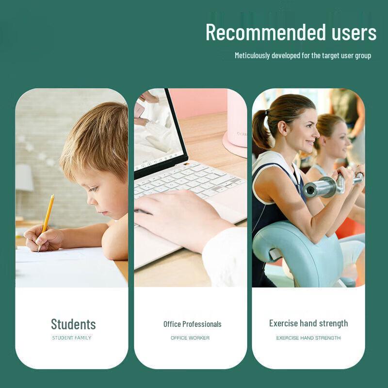 JINGRUIDA Hand Grip Strengthener Ring