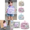 Cute Cartoon Rabbit Eva Backpack For Girls Trendy Outdoor School Snacks Bag